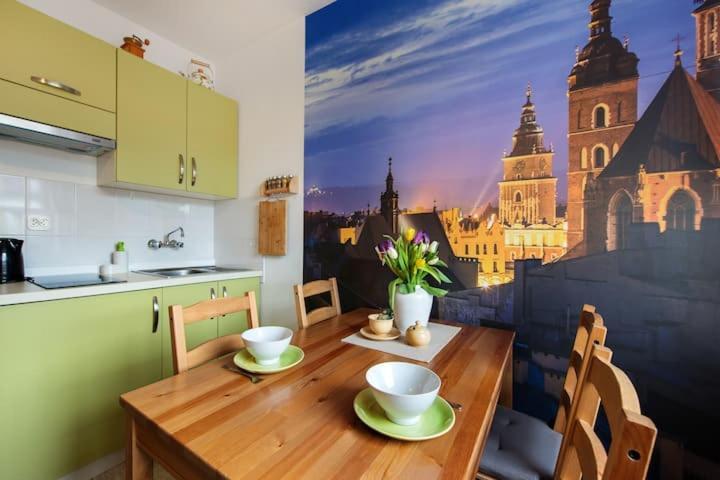 Cosy Studio Apartment クラクフ エクステリア 写真